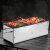 バーベキュー用のバーベキューグリル家庭用の炭火焼きグリルグリル箱のバーベキュー道具KZN 1001サイズより大きいサイズです。