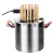 厚手のアップグレード版ステアリングスチール家庭用禁煙バーベキュー炉家庭用焼肉機ビーカー電焼羊肉串焼き鍋