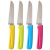 果物ナイフと比べ、キッチンの果物の皮切りナイフと携帯ナイフのプラスチックの柄の保護カバーKLB 1117