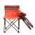 ヒマラヤのキャンピングチェアビーチチェア屋外折りたたみ椅子携帯屋外チェア折りたたみ式釣りチェア家漫(中号)オレンジ色