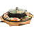 鍋焼き一体鍋家庭用韓国式の分離可能な焼肉機です。多機能な無粘着の電気焼き皿です。