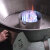力恒ガスローストダック炉スティンレス鋼火山石高温焼豚炉焼き子豚の腿炭焼きガチョウの蒲焼炉90幅二重ガス・炭素両用工程炉