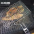 304スティンレス鋼焼き魚ネット焼き魚クリップ焼きすきやきすきやき道具長32 cm×幅22 cm（大サイズ）